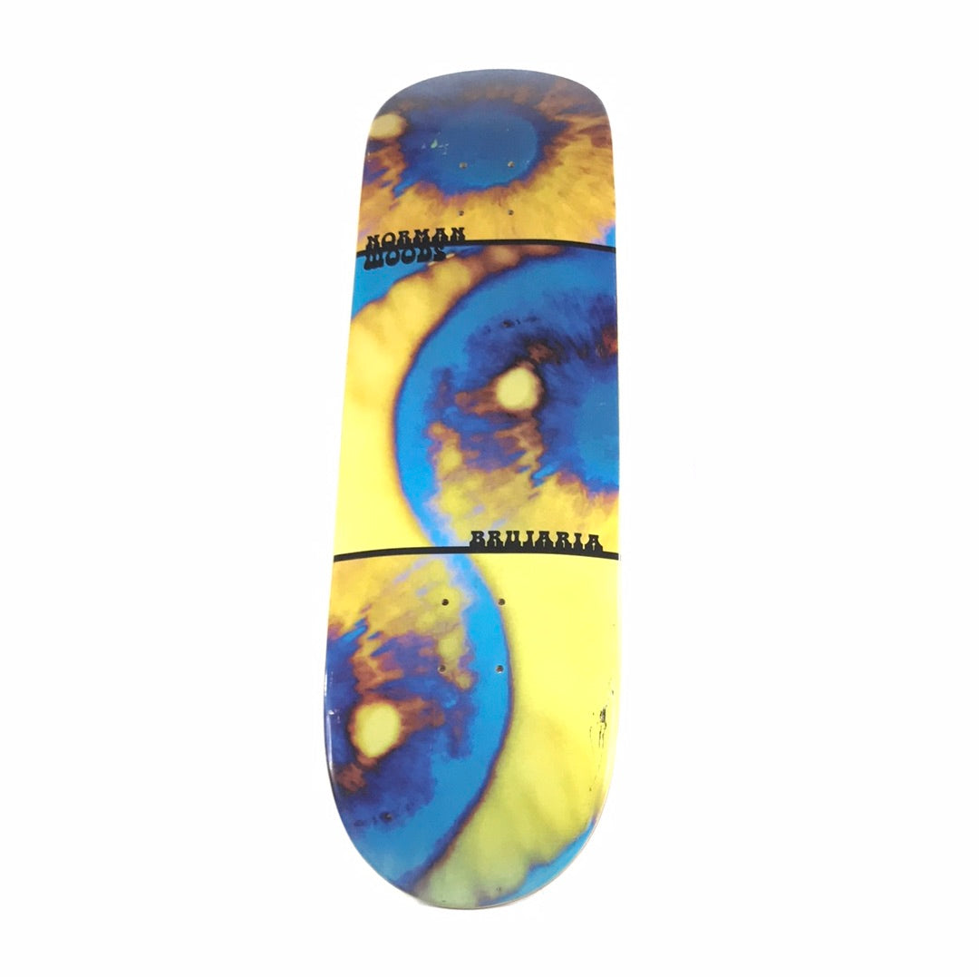 Brujaria Norman Woods Tie Dye Multi 8.5 Skateboard Deck