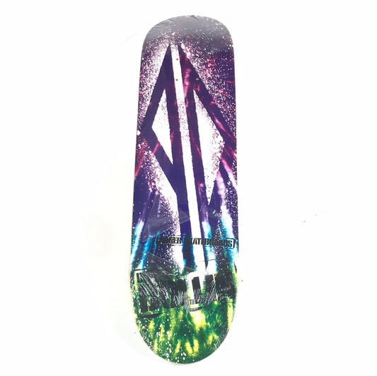 Baker Dustin Dollin Purple Spray Piss Drunk 7.75" Skateboard Deck