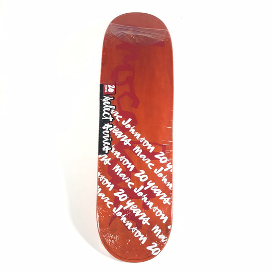 Chocolate Marc Johnson 20 Years Select Series Orange 8.75 Skateboard Deck