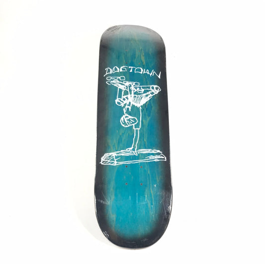 Dogtown Curb Plant Blue 8.5 Skateboards deck