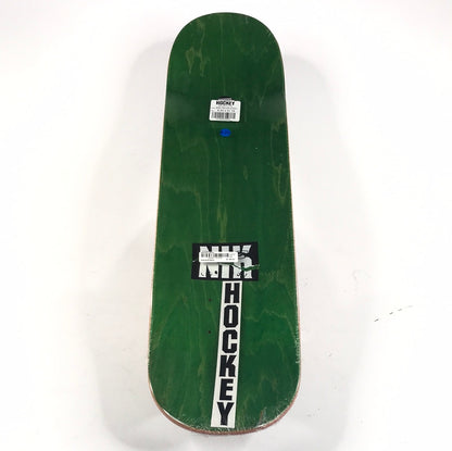 Hockey Nik Stain Hand of God Lightning Blue Skateboard Deck
