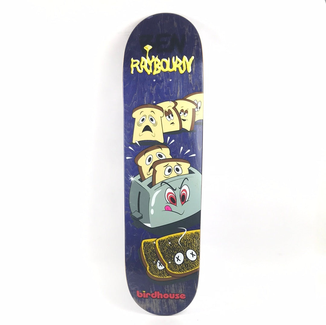 Birdhouse Ben Raybourn Burnt Toast Purple 8.375" Skateboard Deck