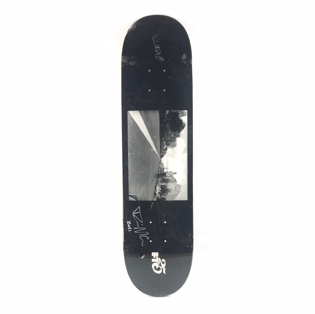 FTC Dennis McGrath Signed 2011 25 Years Black 8" Skateboard Deck