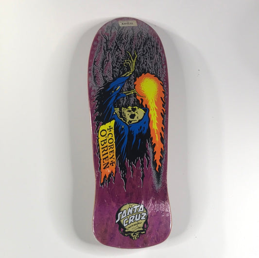 Santa Cruz Corey O'Brien Reaper Purple 9.85" X 30" Vintage NOS Deck