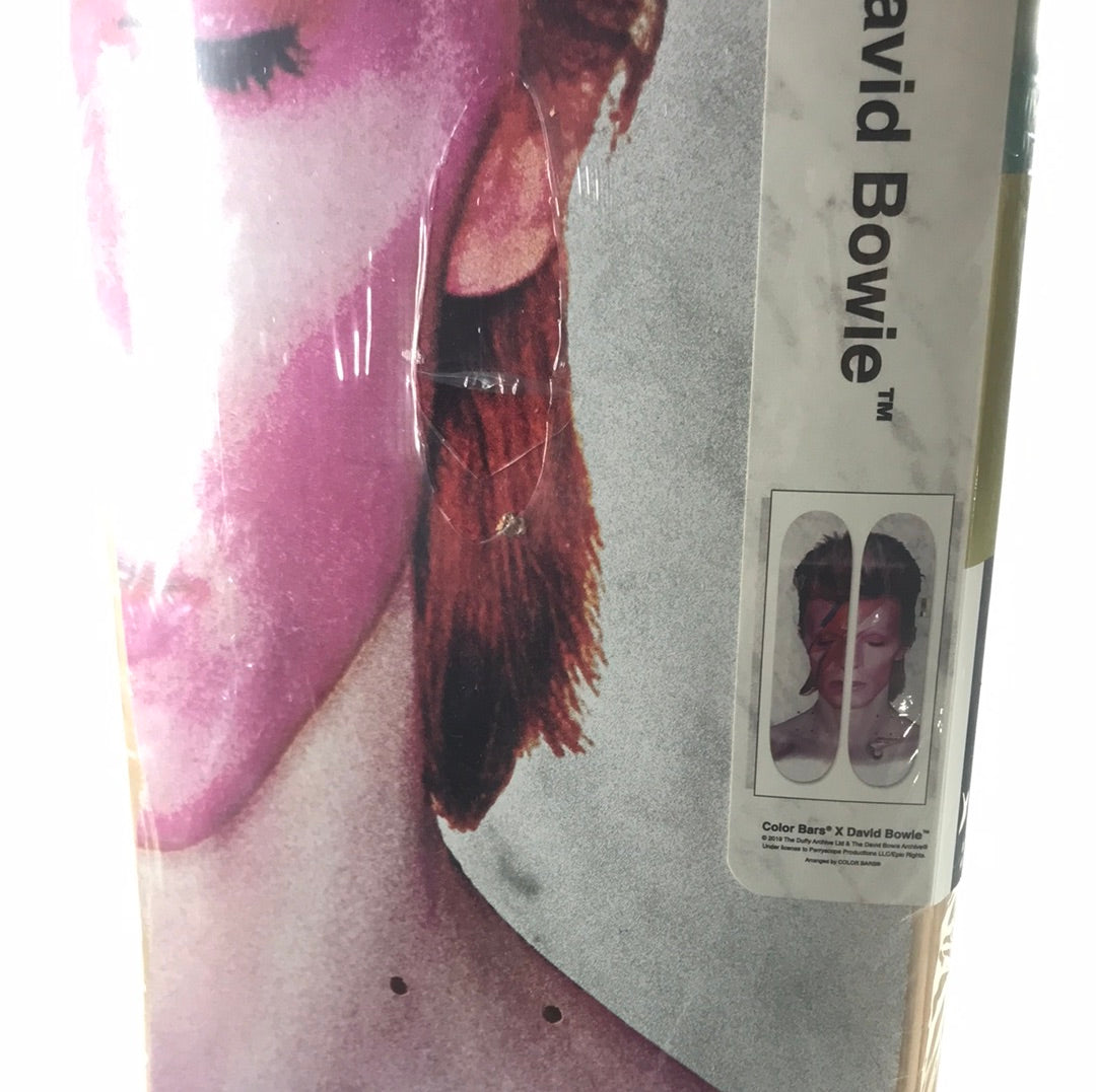 Color Bars x David Bowie Multi 8.4" Skateboard Deck