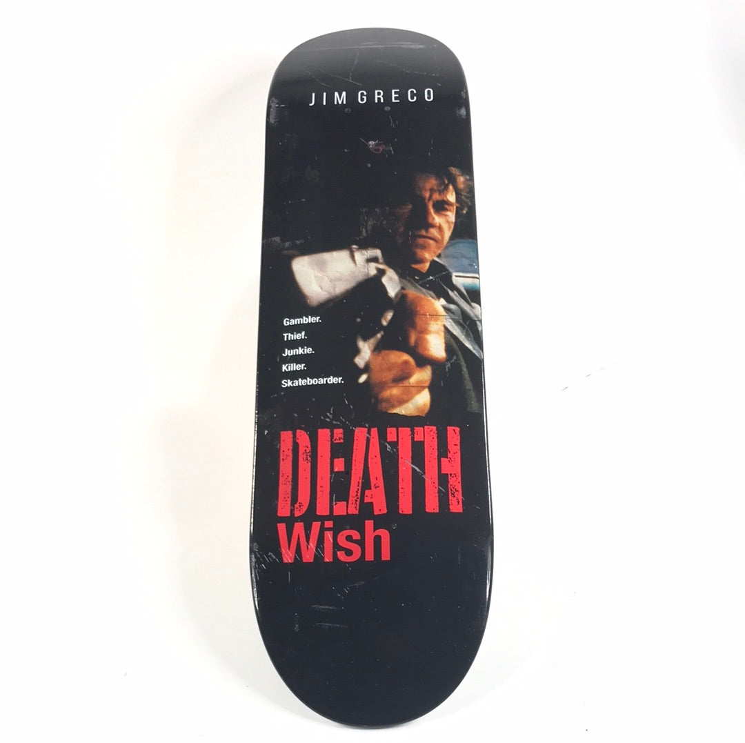 Deathwish Jim Greco Godfather Black 8.38'' Skateboard Deck