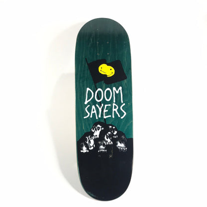 Doom Sayers Gripped Team Cruiser Green 9.0 Skateboard Deck