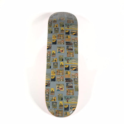 Fucking Awesome Team Comic Light Blue 8.5 Skateboard Deck