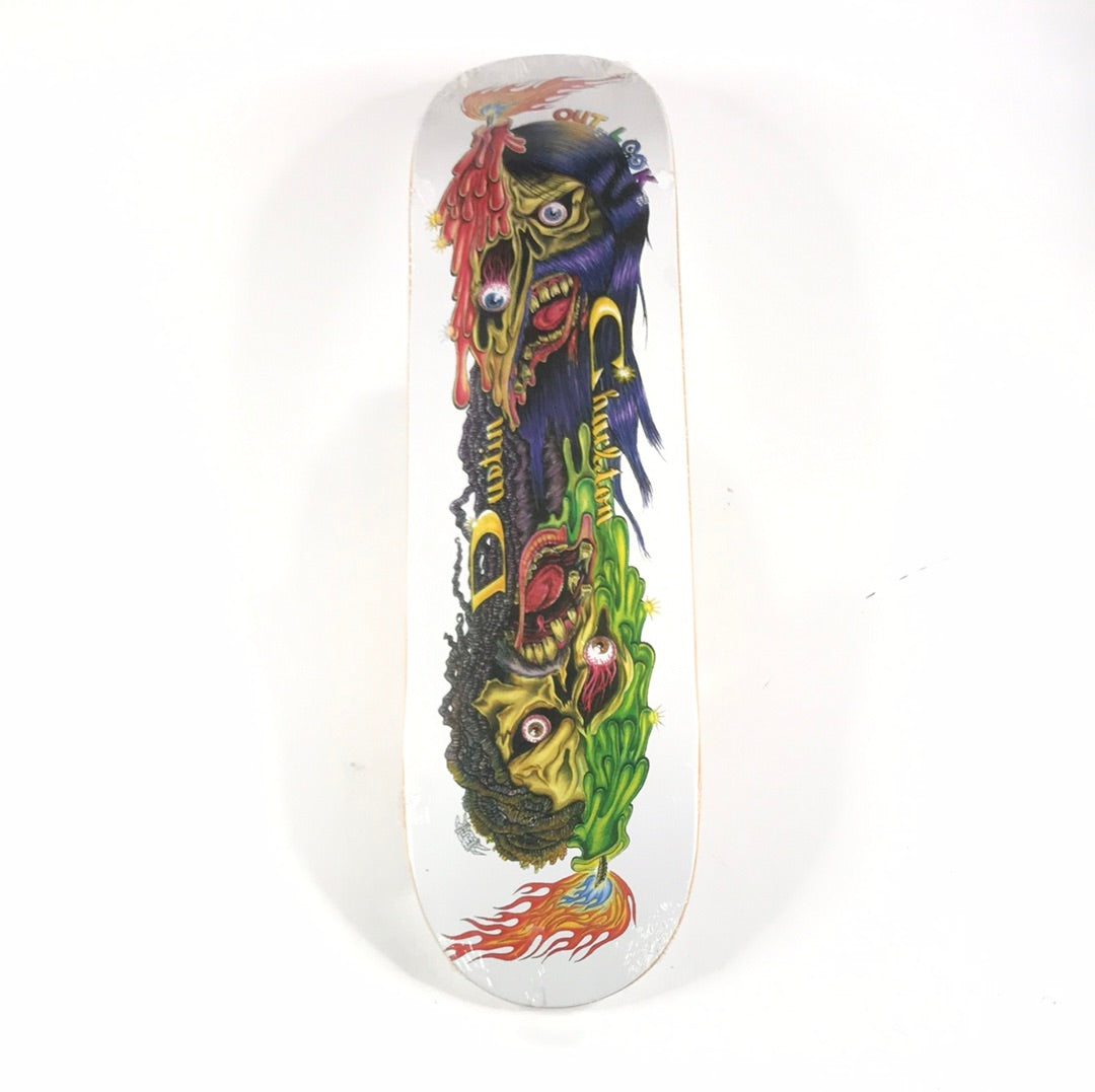 OutLook Charlton Melt White 8'' Skateboard Deck