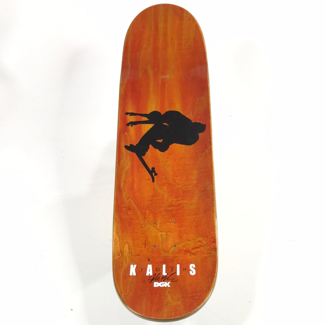 DGK Josh Kalis Red Skater Black 8.38 Skateboard deck – western