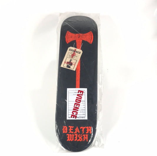 Deathwish Brian "Slash" Hansen Deadly Intent Black 8.125 Skateboard Deck