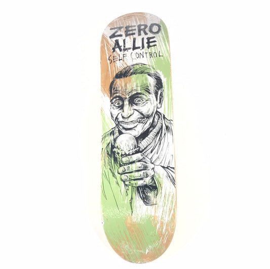 Zero John Allie Self Control Green 8.3 Skateboard Deck