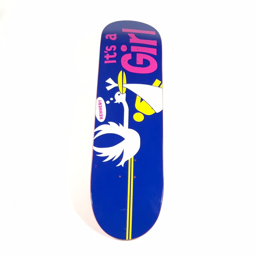 Girl Corey Kennedy It's a Girl Blue 8.0 Skateboard Deck