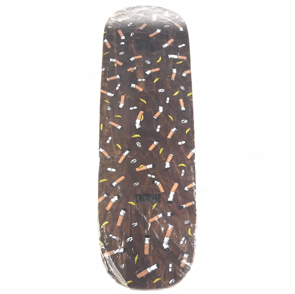 Creature Sam Hitz Cigarette Buts Woodgrain 9'' Skateboard