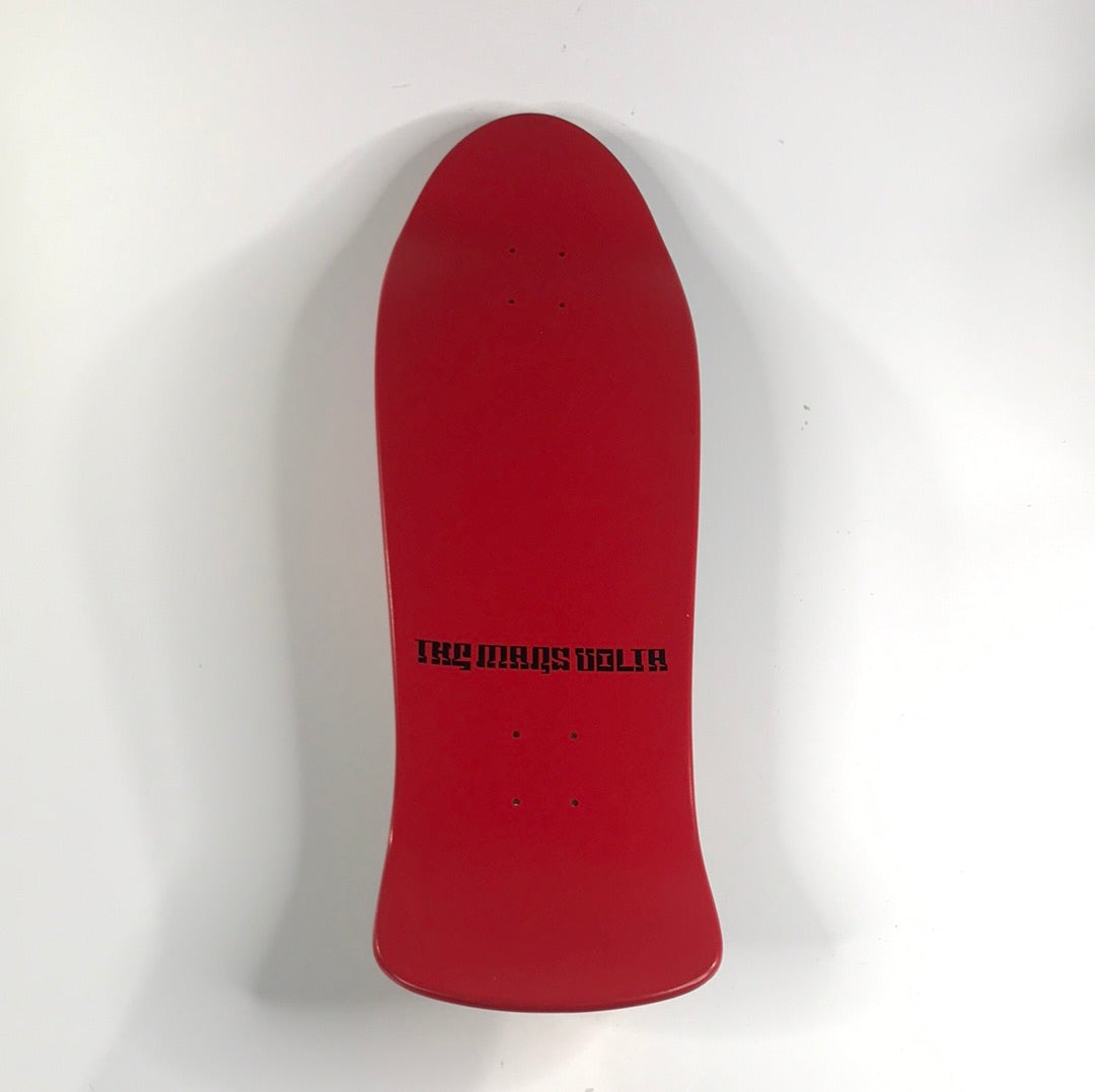 The Mars Volta Collage Red 10" Skateboard Deck