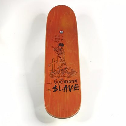 Slave Jon Goemann Hate Chores Multi 8.25 Skateboard deck