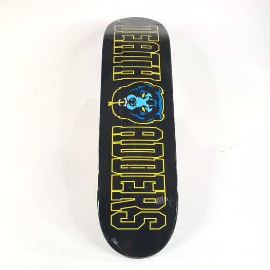 Mishka Death Adders Team Bear Black 8'' Skateboard Deck