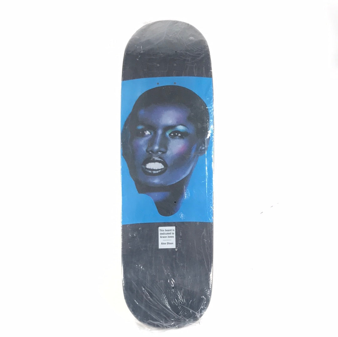 Girl Alex Olsen Grace Jones Dedication Black/Blue 8.75'' Skateboard Deck