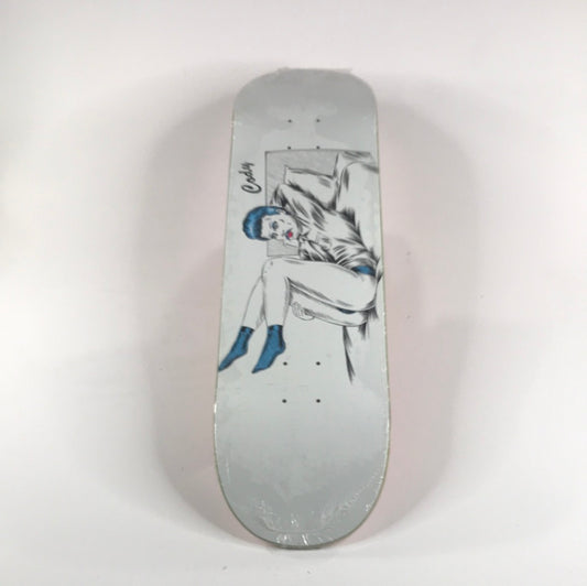 Numbers Cody Simmons Boys Of Summer White 8.5 Skateboard Deck RT