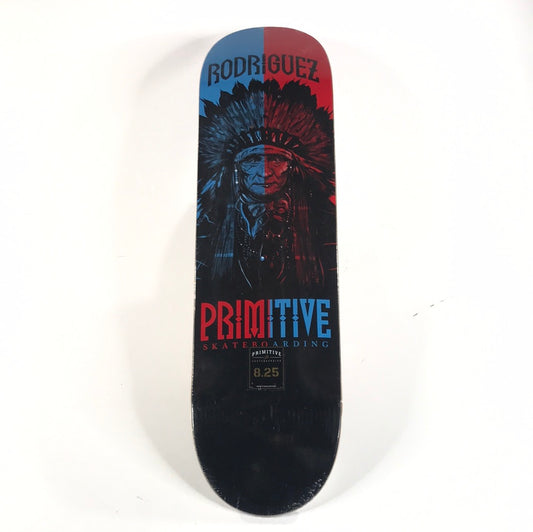 Primitive Paul Rodriguez Native Blue/Red/Black 8.25'' Vintage NOS Skateboard Deck