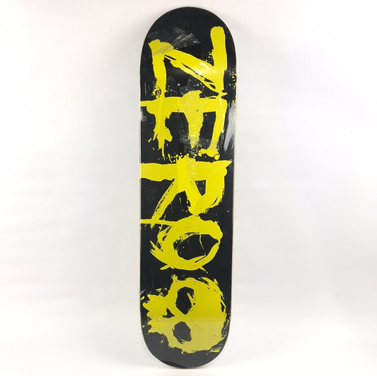 Zero Team Blood Black/Yellow 8.375" Skateboard Deck