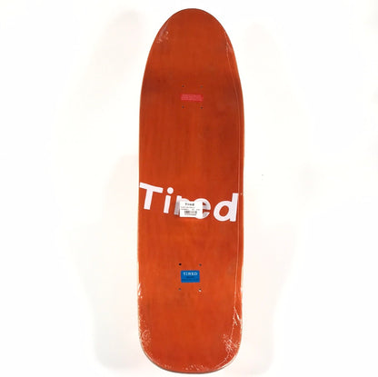 Tired Lunch Box Orange Skateboard 9.18