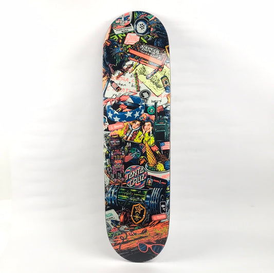 Santa Cruz X Stranger Things Season 3 Multi 8.5'' Skateboard Deck