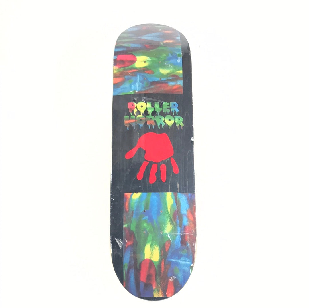 Roller Horror Team Bloody Hand Slap Black 8.5 Skateboard deck