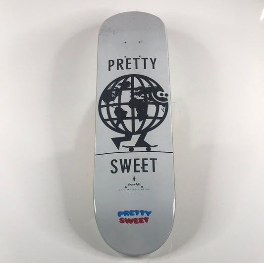 Girl Team Pretty Sweet White 8.25 Skateboard Deck