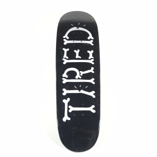 Tired Bones Black 9.25 Skateboard Deck