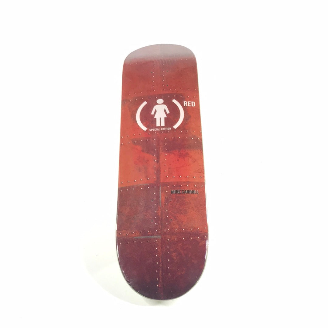 Girl Mike Carroll Special Edition Red 8.0 Skateboard Deck