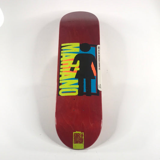 Girl Guy Mariano Spike It Red 8.125 Skateboard Deck