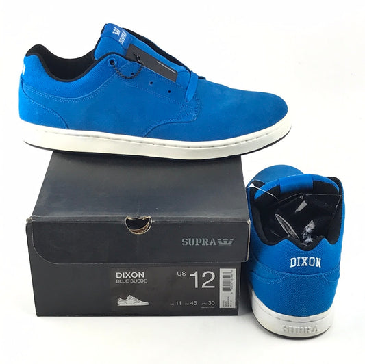 Supra Dixon Blue Suede US Mens Size 12