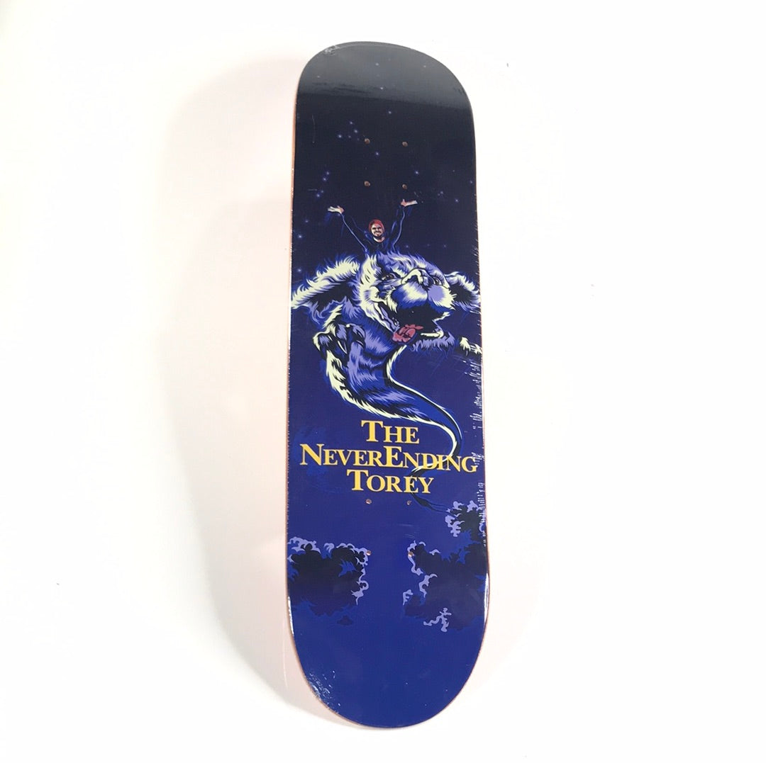 Thank You Torey Pudwill Never Ending Story Blue 8.0 Skateboard Deck