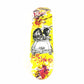 Pig Ragdoll Fear & Loathing Sketch Yellow/Red/White 8.125” Skateboard Deck
