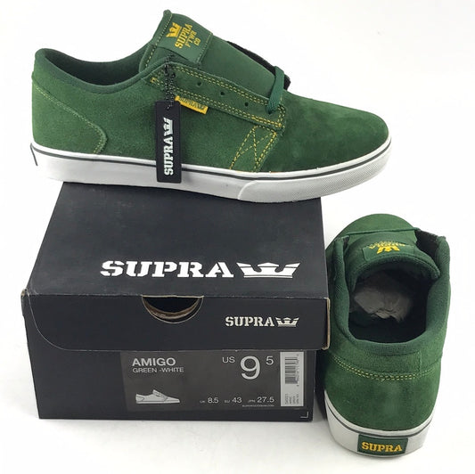 Supra Amigo Green-White US Mens Size 9.5