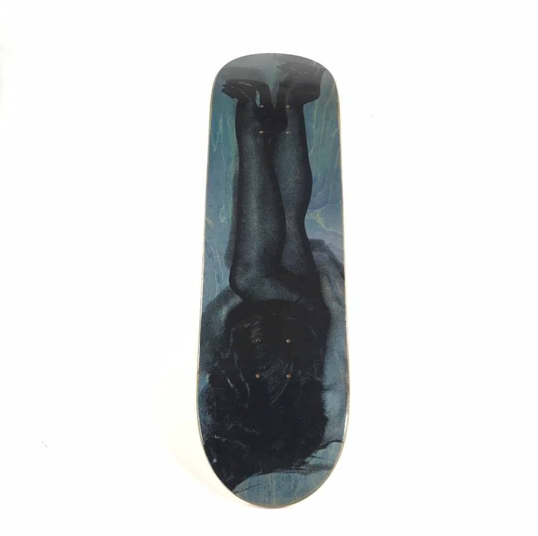 HUF Legs Black/Blue Woodgrain 8.125 Skateboard Deck