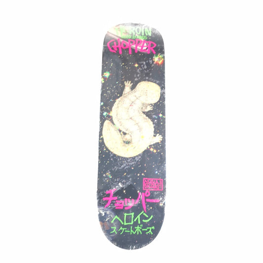 Heroin Oska Daggers Chopper Black 8.3 Skateboard Deck