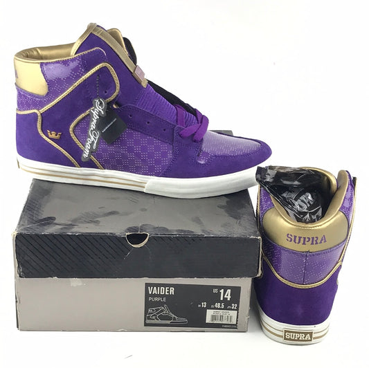 Supra Vaider Purple US Mens Size 14