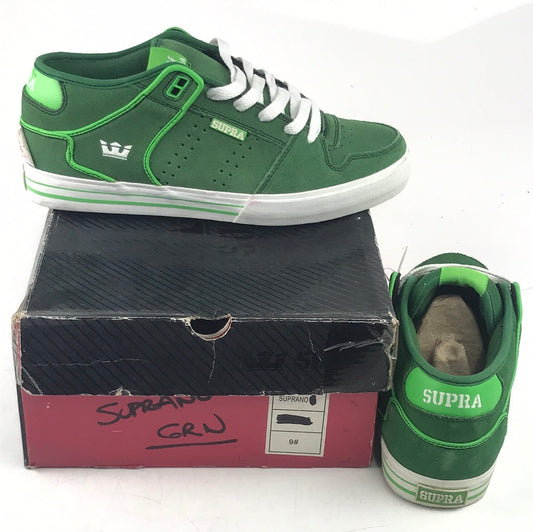 Supra Suprano Green US Mens Size 9