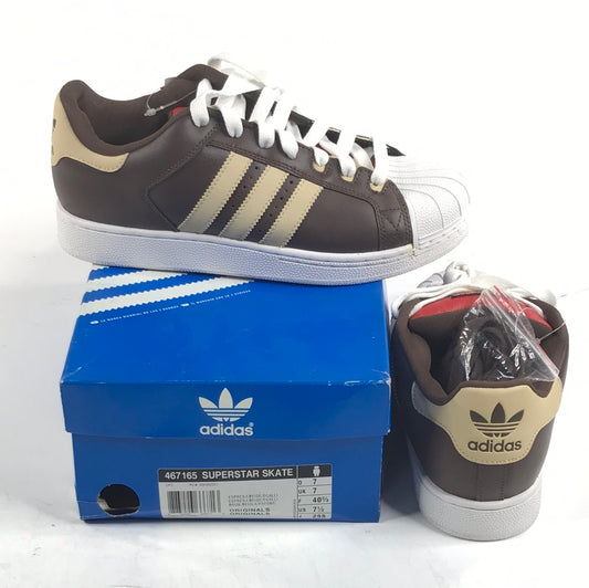 Adidas Skate Superstar Skate ESPRES/LBEIGE/DCALLI 467165 US Mens Size 7