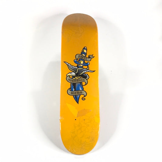 Anti Hero Julian Stranger Tattoo Dagger Series 7.5 Skateboard Deck