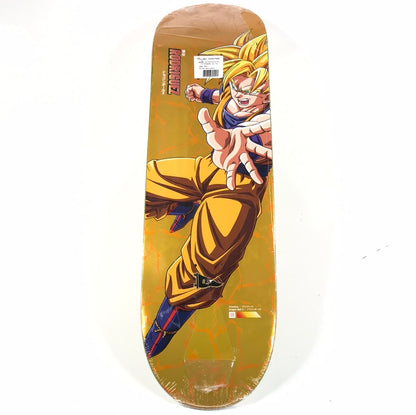 Primitive Paul Rodriguez Goku Yellow 8.5'' Vintage NOS Deck