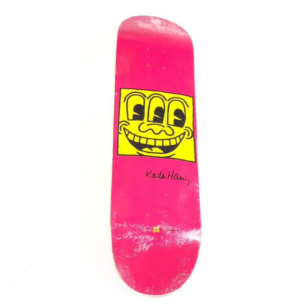 Alien Workshop Keith Haring Art Pink 8.25" Skateboard Deck