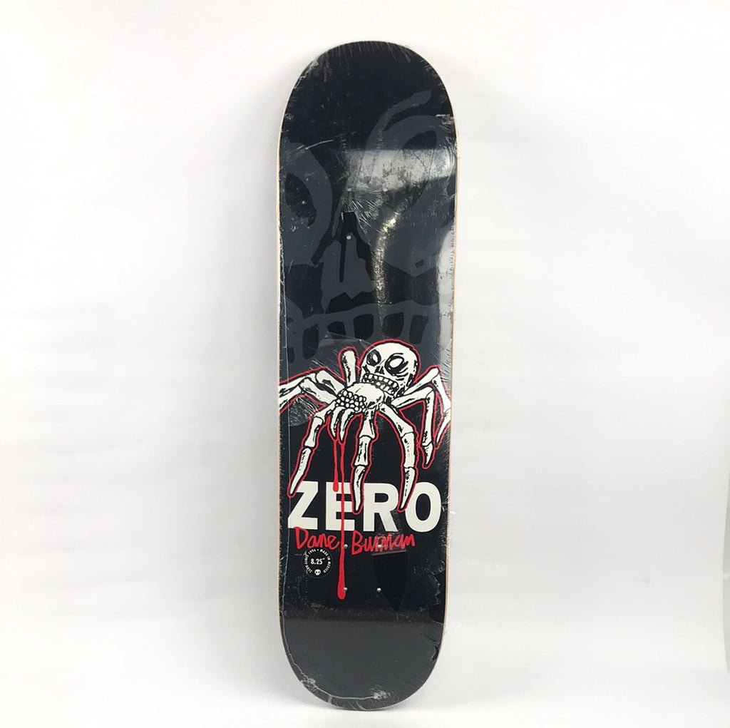 Zero Dane Burman Spider Black 8.25'' Deck – western-skate-co