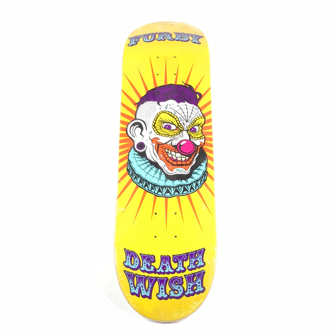 Deathwish Furby Clown Multicolor 8.3875" Skateboard Deck