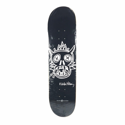 Alien Workshop Keith Haring Skull Eating Person Black/White 8.25" Skateboard Deck