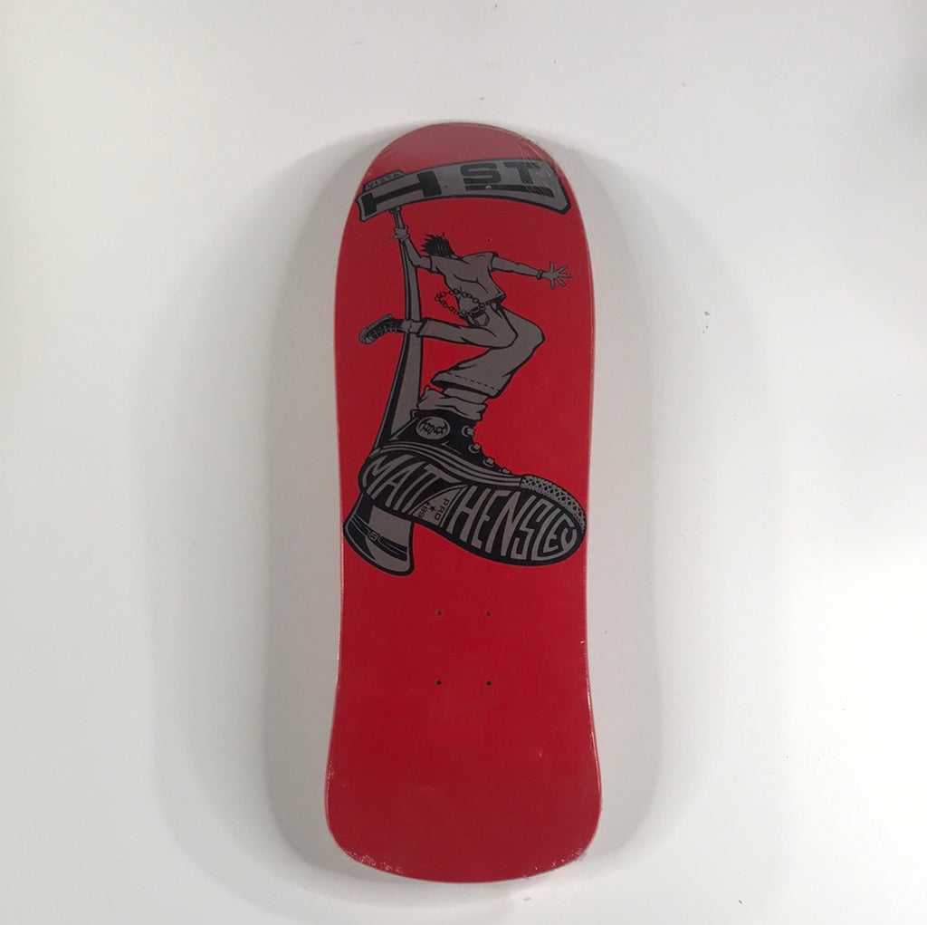 H-STREET スケボーデッキ　Matt Hensley イーグル　赤　USA H-Street Matt Hensley Shoe Red 9.5 Skateboard Deck – western