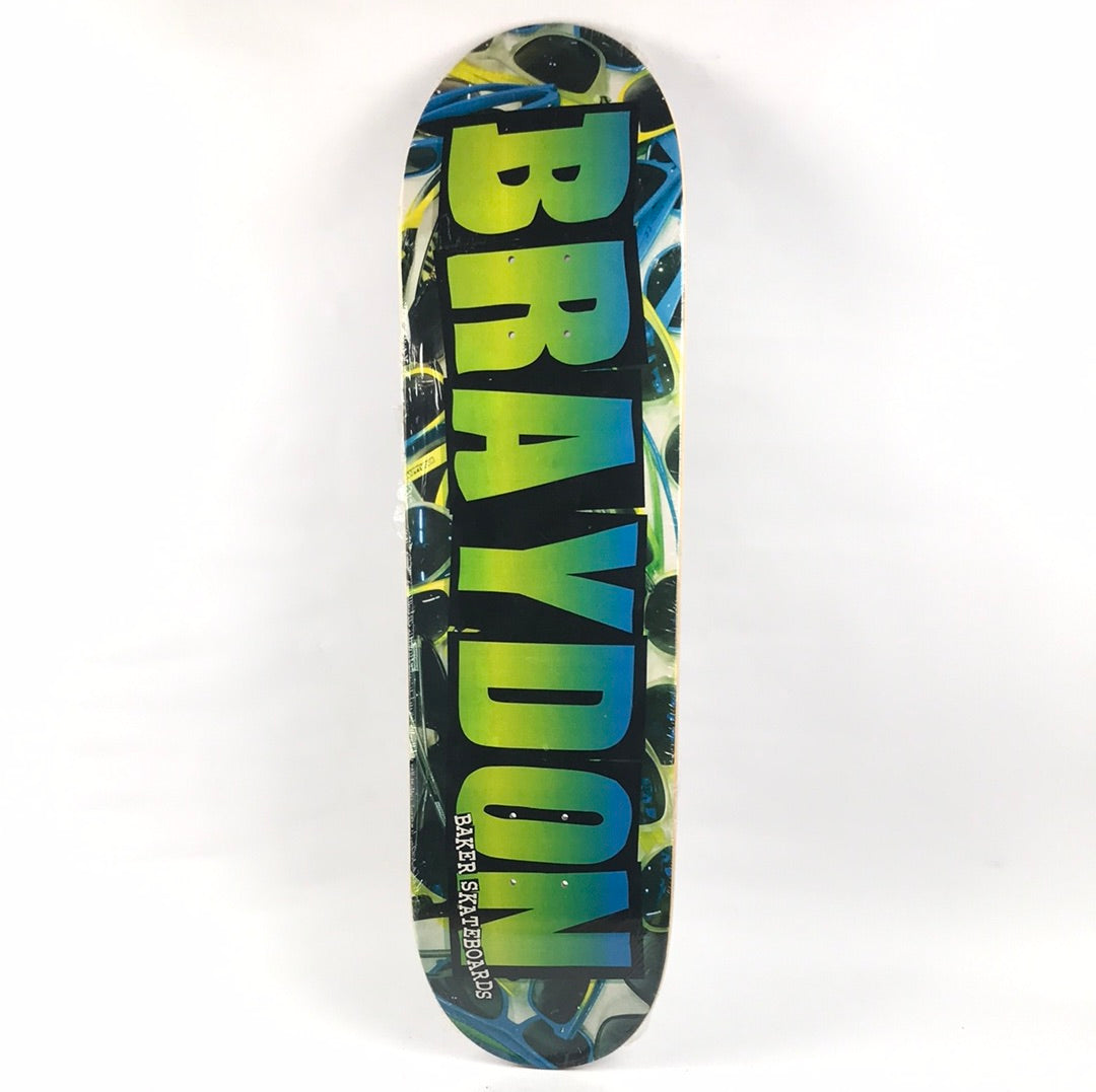 Baker Braydon Szafranski Happy Hour Blue/Yellow 8.5" Skateboard Deck