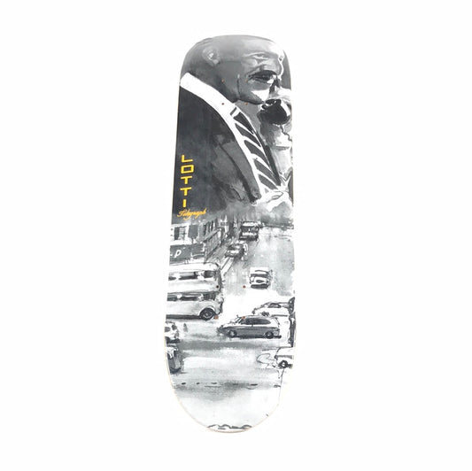 Telegraph Brian Lotti Man on the Phone Painting 8.0" Skateboard Deck